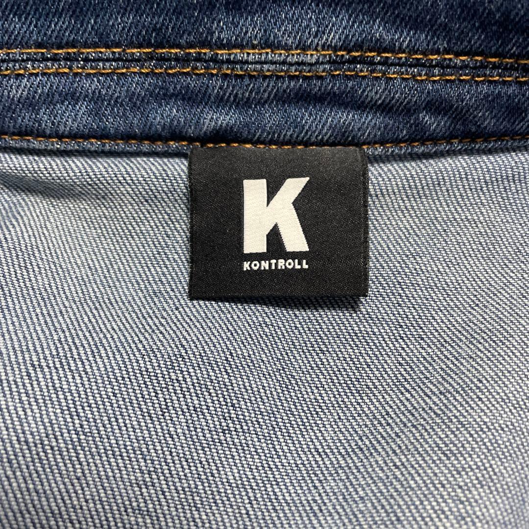 希少kappa kontroll デニムジャケットMサイズ イタリア製