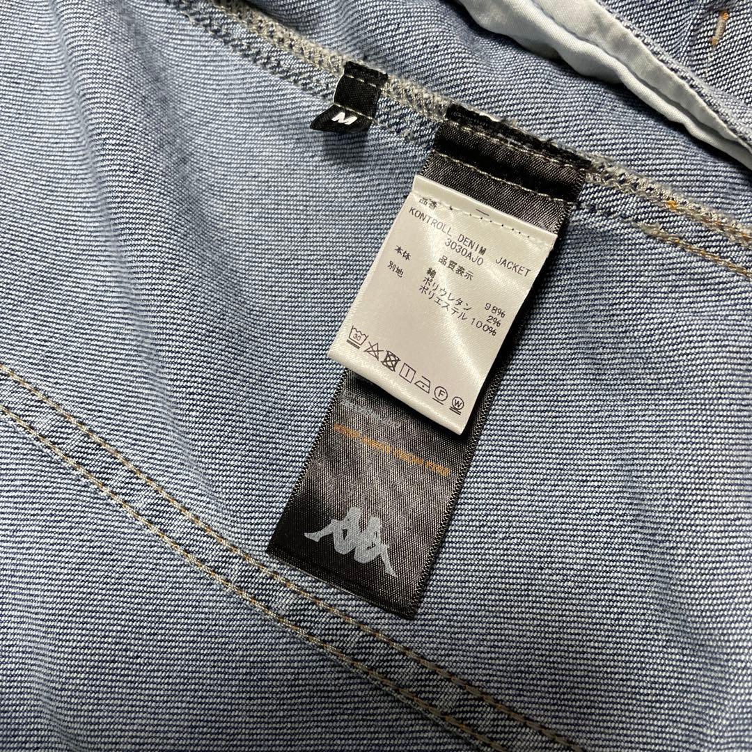 希少kappa kontroll デニムジャケットMサイズ イタリア製