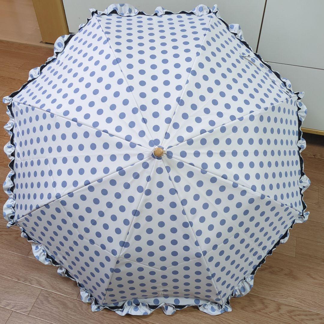 サンバリア100　折りたたみ日傘　水玉