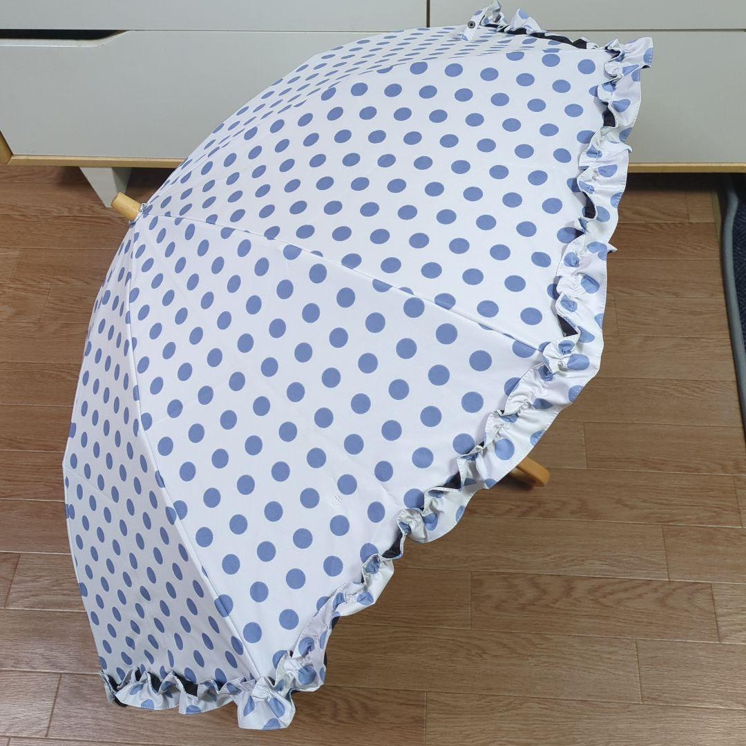 サンバリア100　折りたたみ日傘　水玉