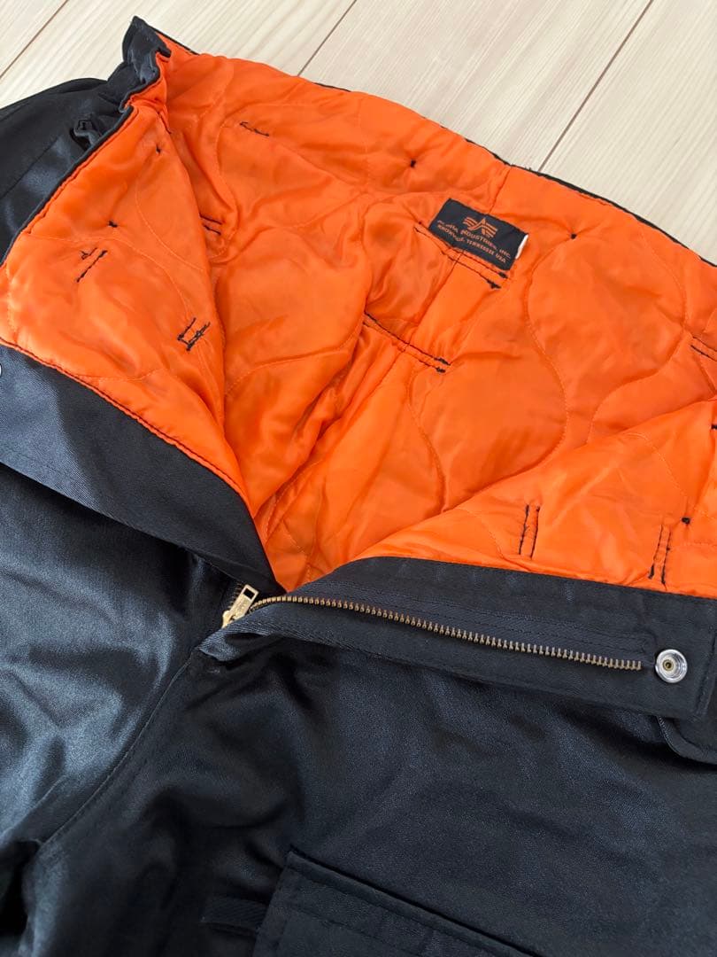 美品 90s ALPHA アルファ フライトパンツ L 希少 バイカー