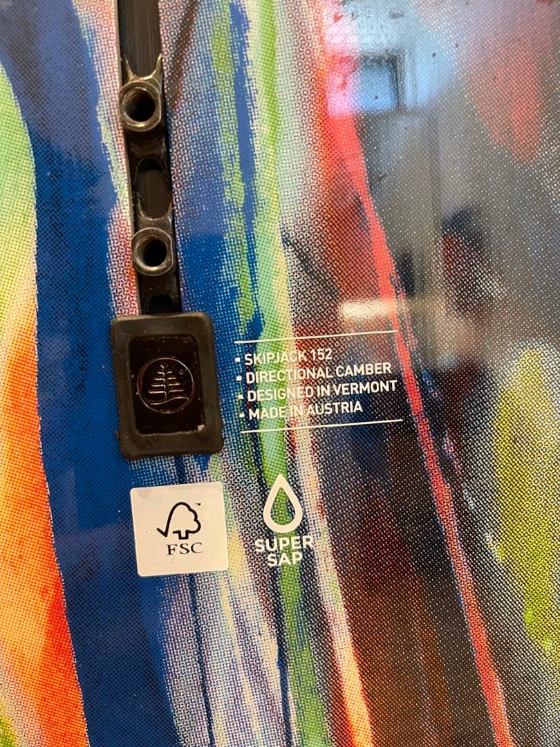 希少 Burton family tree skipjack 152