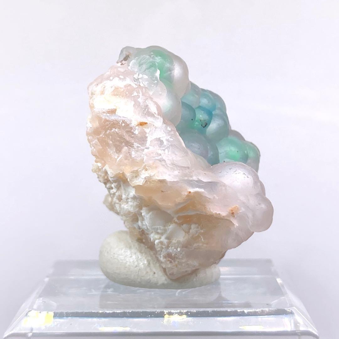 良*庵様 『2022年発見』 クリソコラインカルセドニー　原石　鉱物標本　天然石