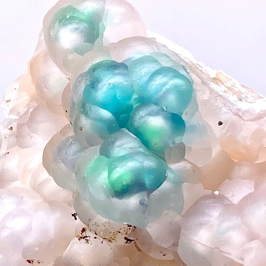 良*庵様 『2022年発見』 クリソコラインカルセドニー　原石　鉱物標本　天然石