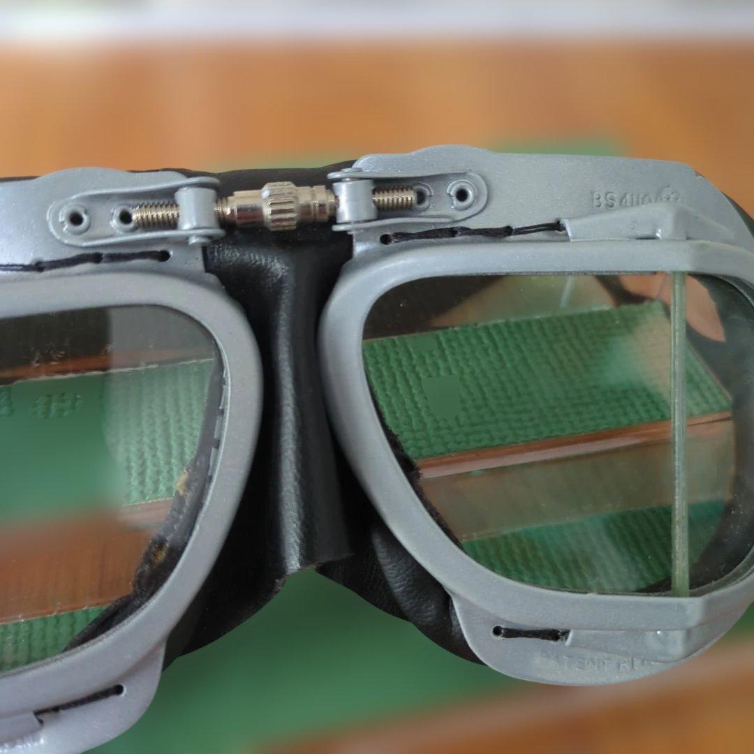 MK49 ハルシオン ゴーグル バイク クラシック ビンテージ レトロ