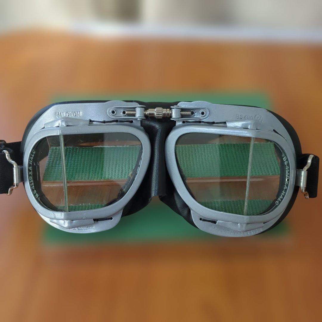 MK49 ハルシオン ゴーグル バイク クラシック ビンテージ レトロ