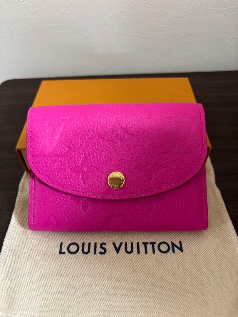 ☆新品未使用☆ルイヴィトン村上隆 コラボ ポルトモネ・ロザリ