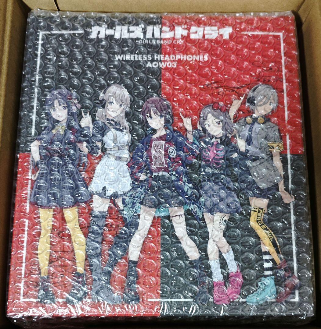 ワイヤレスヘッドホン ANIMA AOW03 ガールズバンドクライ 　全員ver