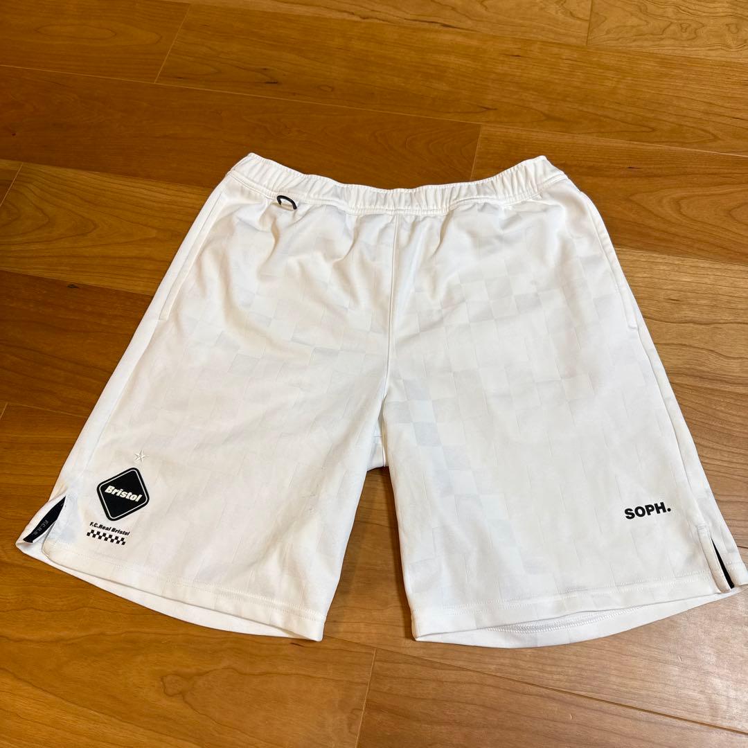 F.C.Real Bristol ホワイトショートパンツ　f.c.r.b