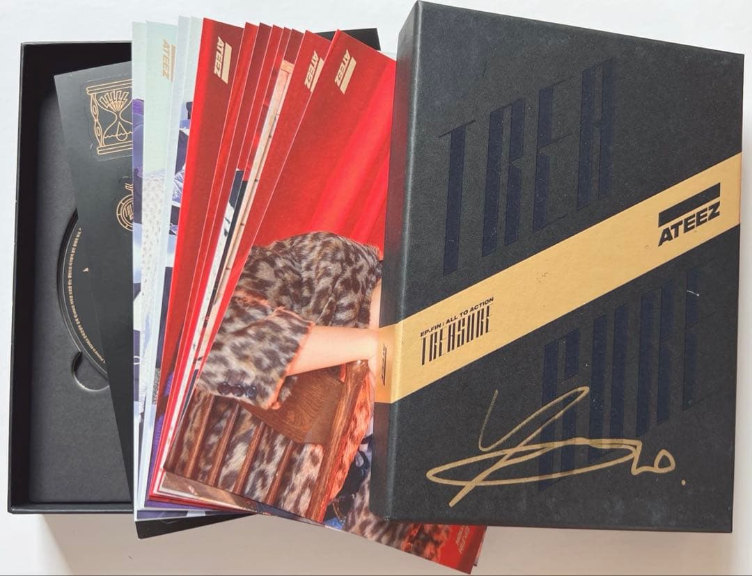 ateez ウヨン 直筆 サイン アルバム