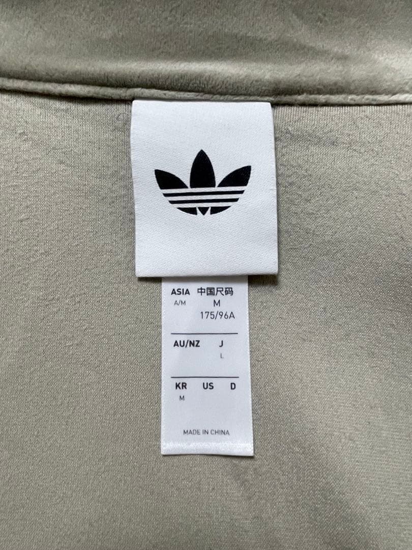 即完売ベージュ！！adidasファイヤーバードトラックトップベロア L