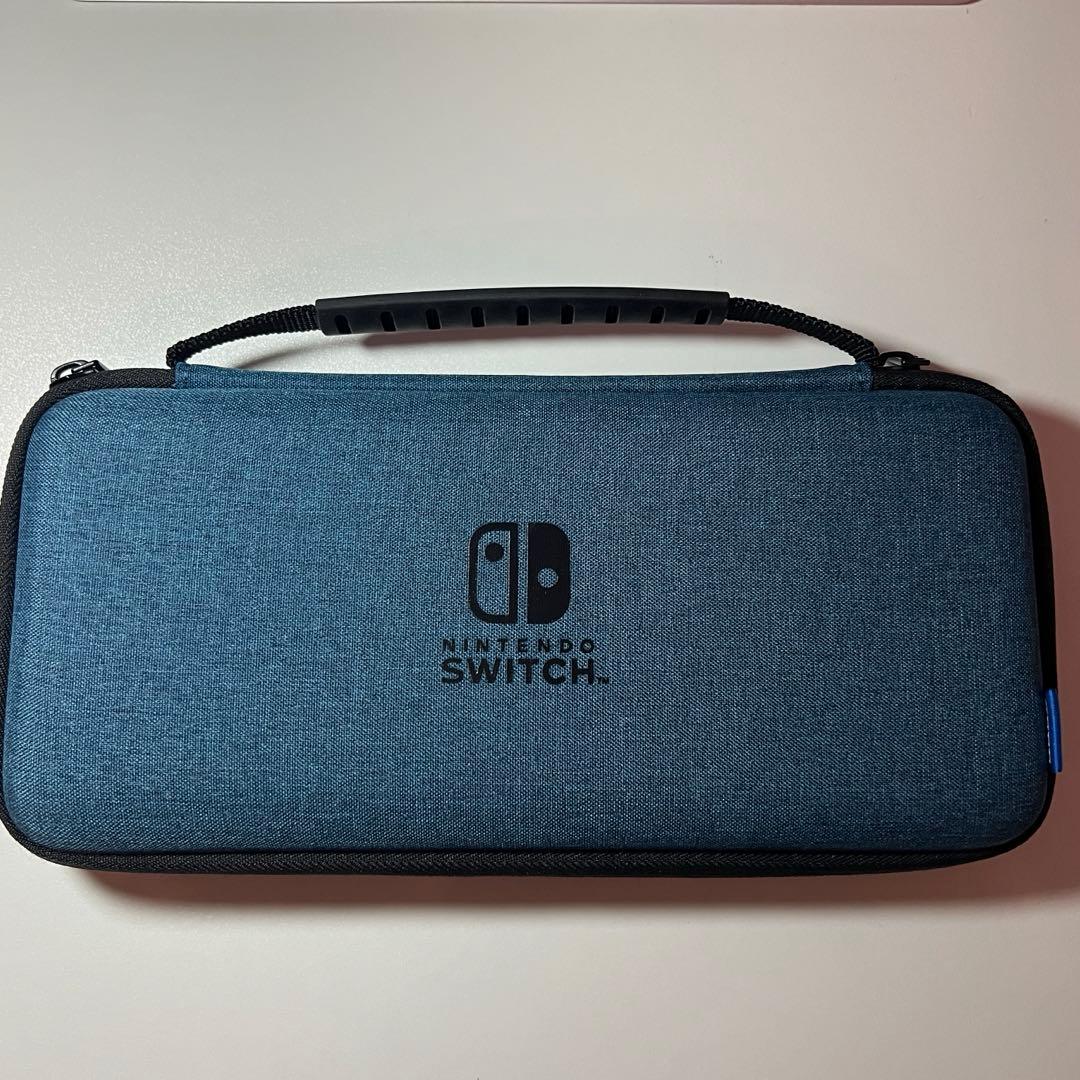 美品 Nintendo Switch 有機EL【ガラス保護、ケース、SD付】
