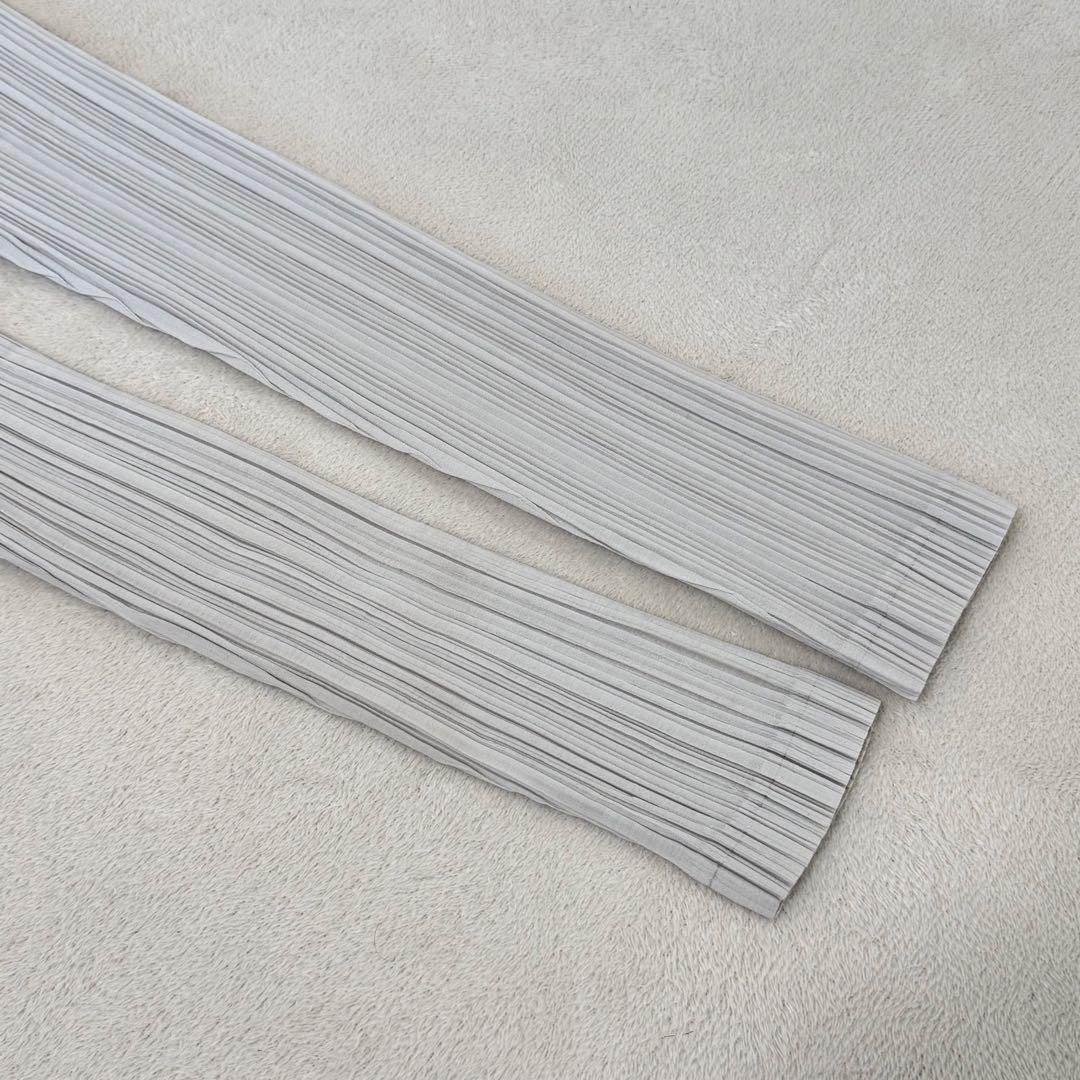 極美品✨ISSEY MIYAKE プリーツ　立体　変形　ジャケット　ライトグレー