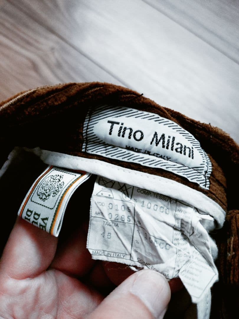 80年代　イタリア製　コーデュロイパンツ　ビンテージ　ラルフローレン