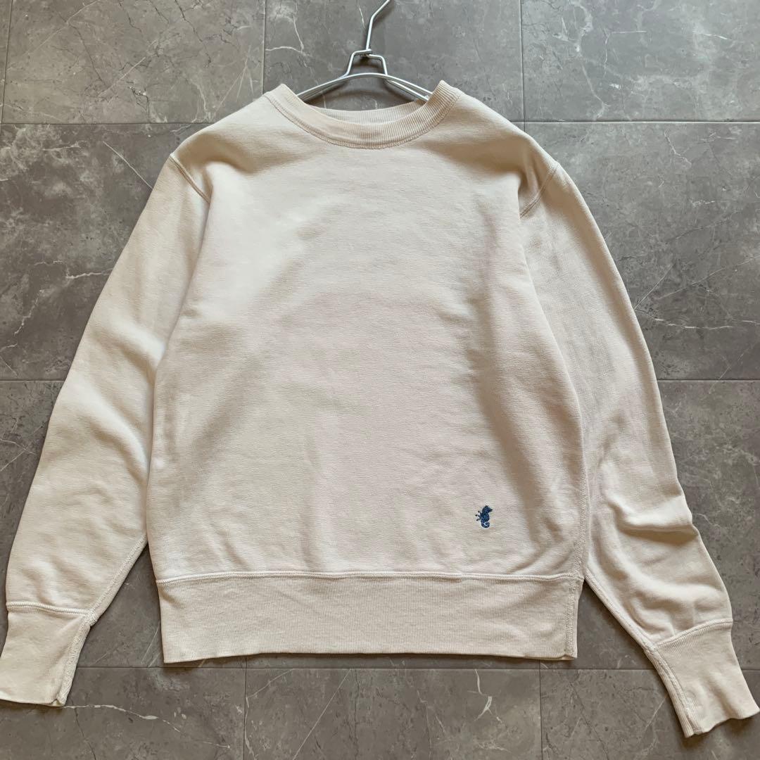 45R フォーティーファイブアール　スウェット　白　トレーナー　R刺繍　美品