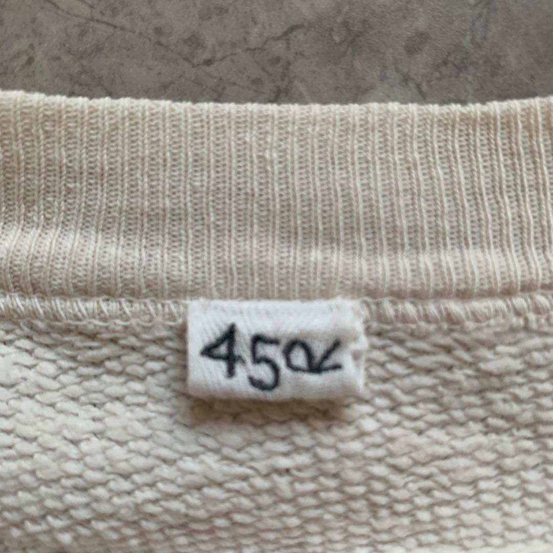 45R フォーティーファイブアール　スウェット　白　トレーナー　R刺繍　美品