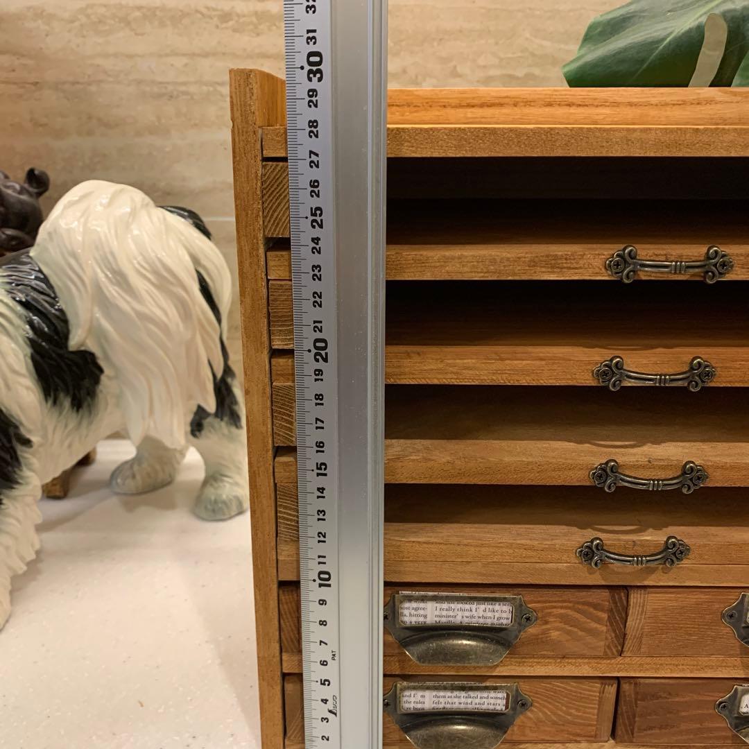 す*♬様 アンティーク風　スライド式書類ボックス　ハンドメイド