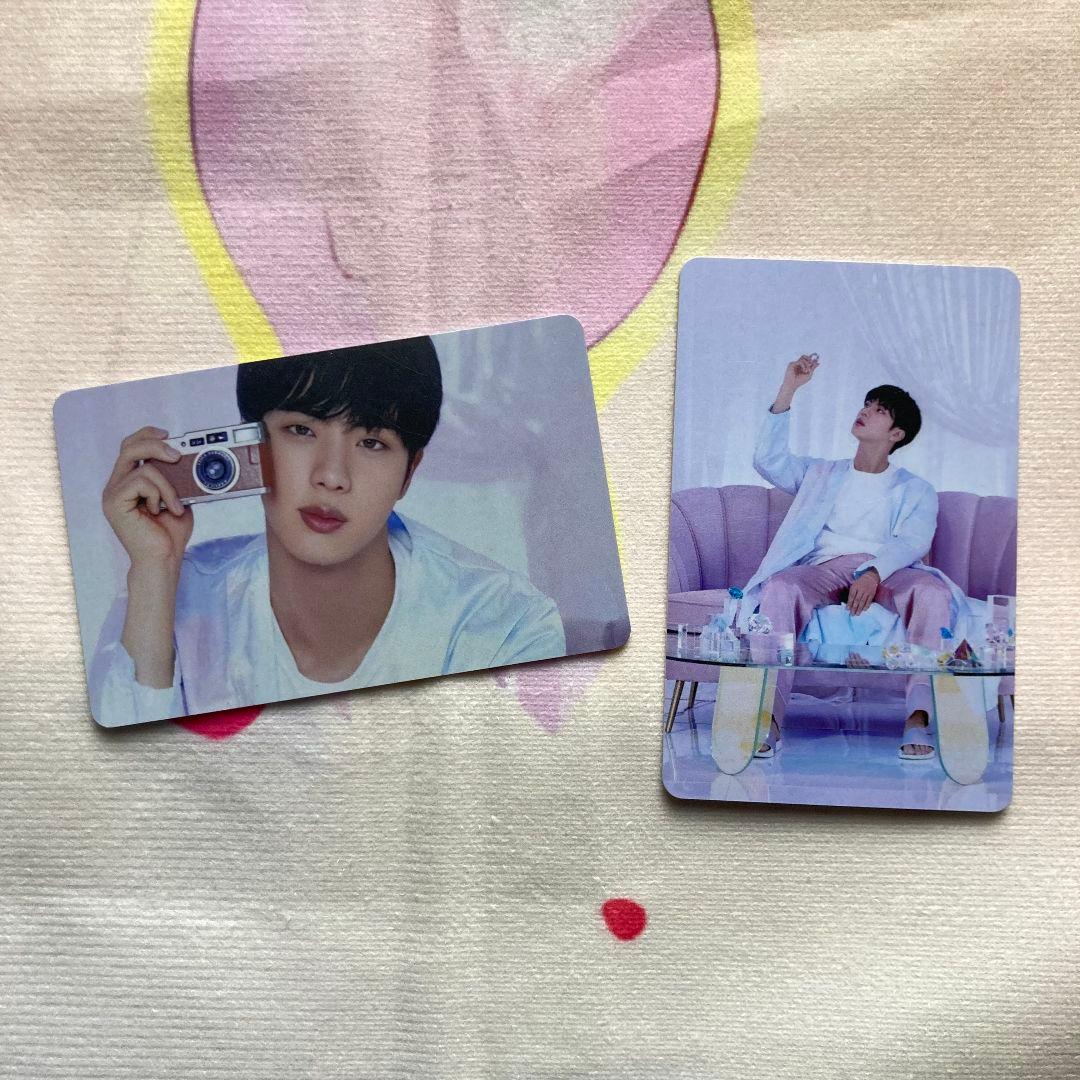 BTS BE 未公開 ラキドロ 韓国限定 ジン JINトレカ 2枚