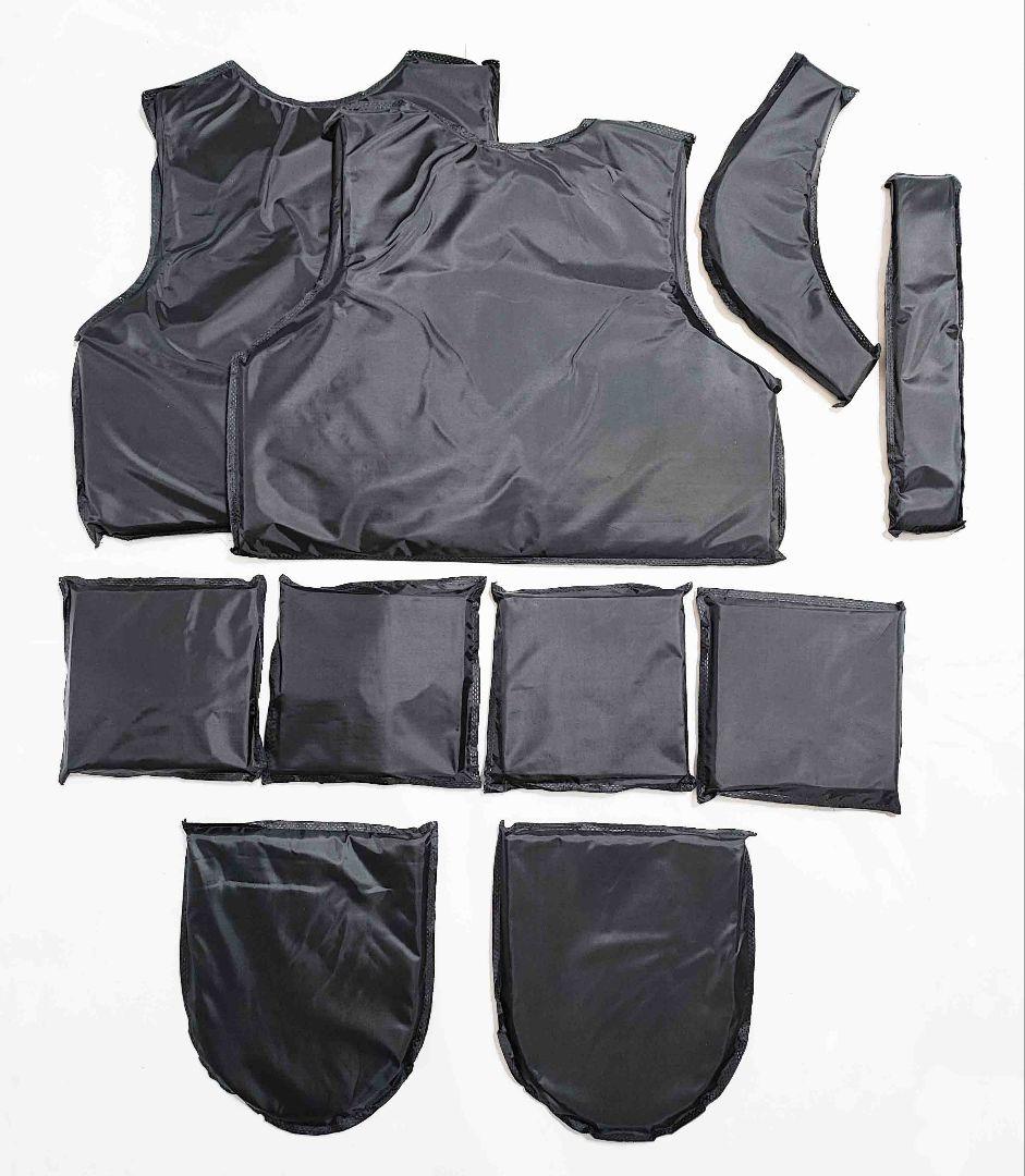 NIJ レベル３A 全体防御 タクティカル ボディアーマー フルセット 高級版