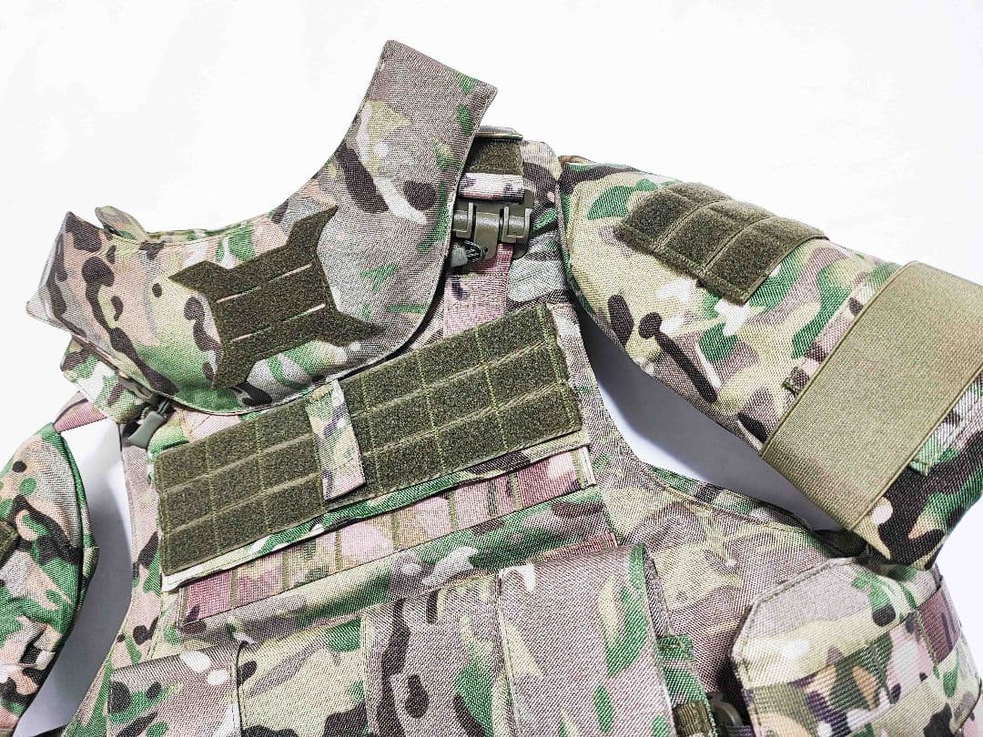 NIJ レベル３A 全体防御 タクティカル ボディアーマー フルセット 高級版