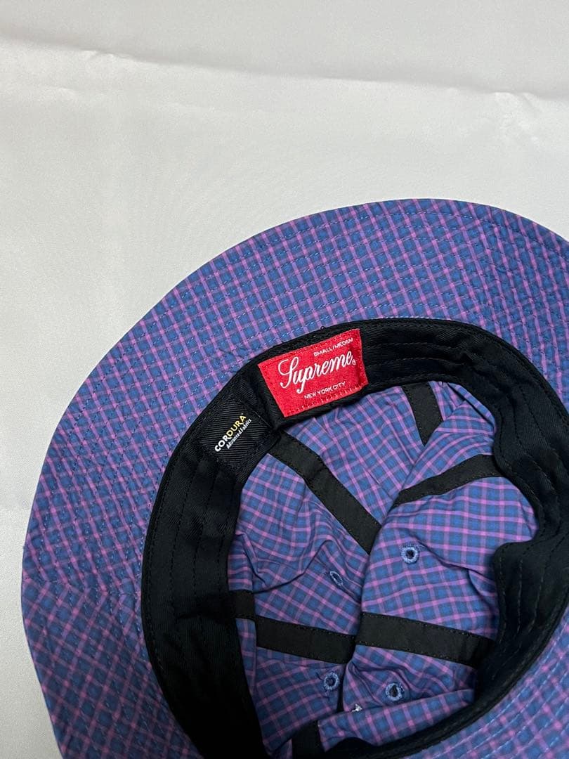 帽子 Supreme CORDURA Plaid Bell Hat S/M