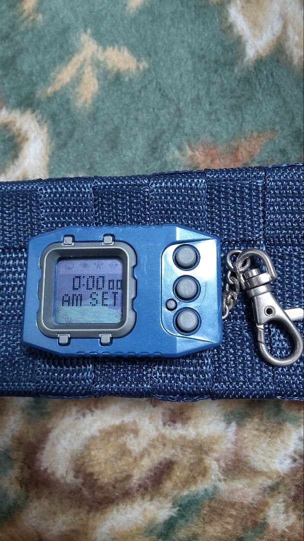 デジモン ペンデュラム ブルーシルバー ケース付き