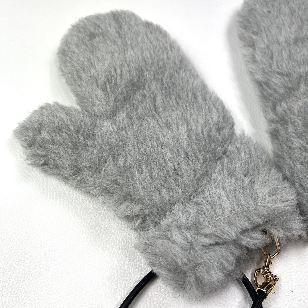 新品 Max Mara マックスマーラ テディベア　ミトン　手袋 S/M
