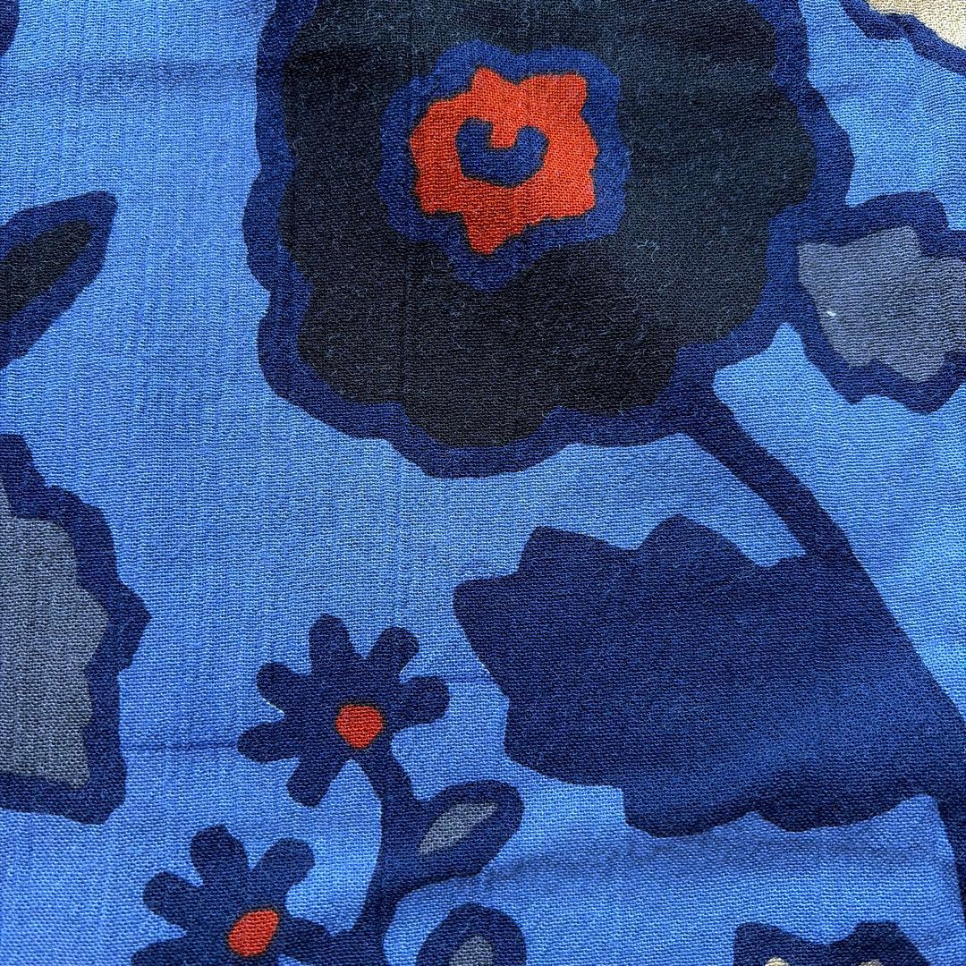 SOUSOU　ソウソウ　高島縮 薙刀長方形衣　野花つみ　長丈