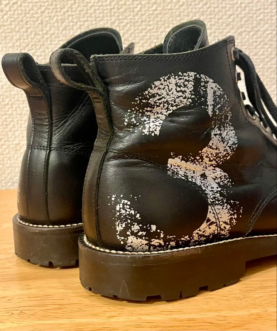 希少品 コムデギャルソン オム ナンバープリント ブーツ 2 3　ヴィンテージ