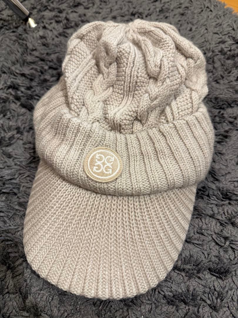 【美品】G/FORE ジーフォア　ゴルフ　ニットキャップ