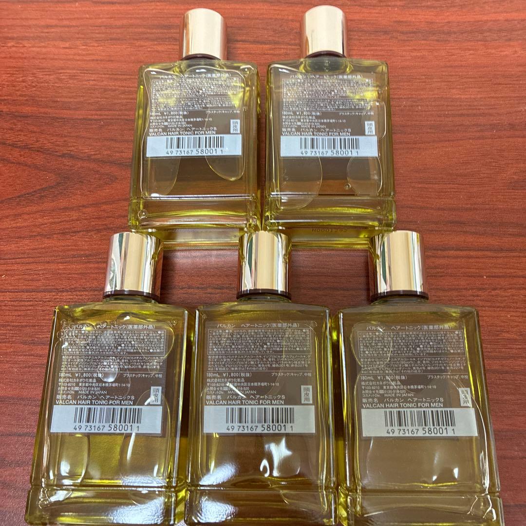 カネボウ　バルカン　ヘアートニック　180ml×5