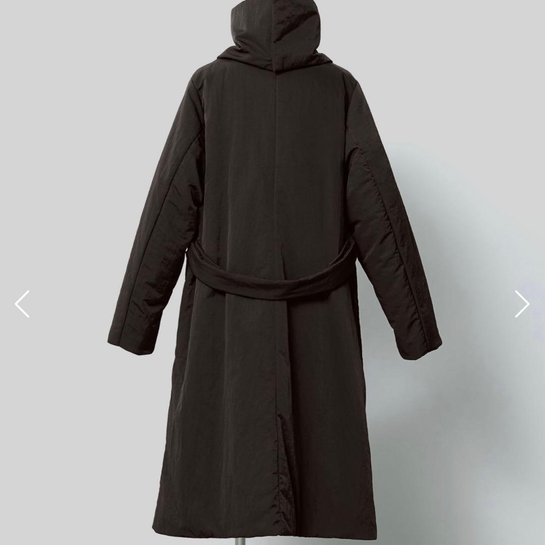 【crewre】size1 / 2wayノーカラーパファーコート