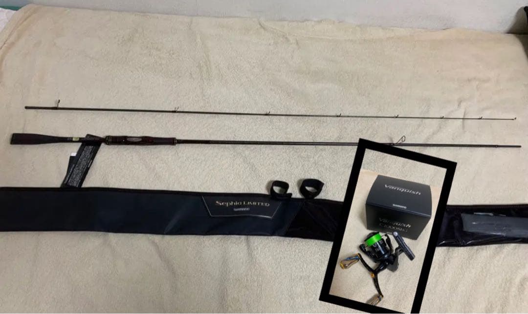 セフィアリミテッドS85ML &ヴァンキッシュC2000SHG セット　エギ付き