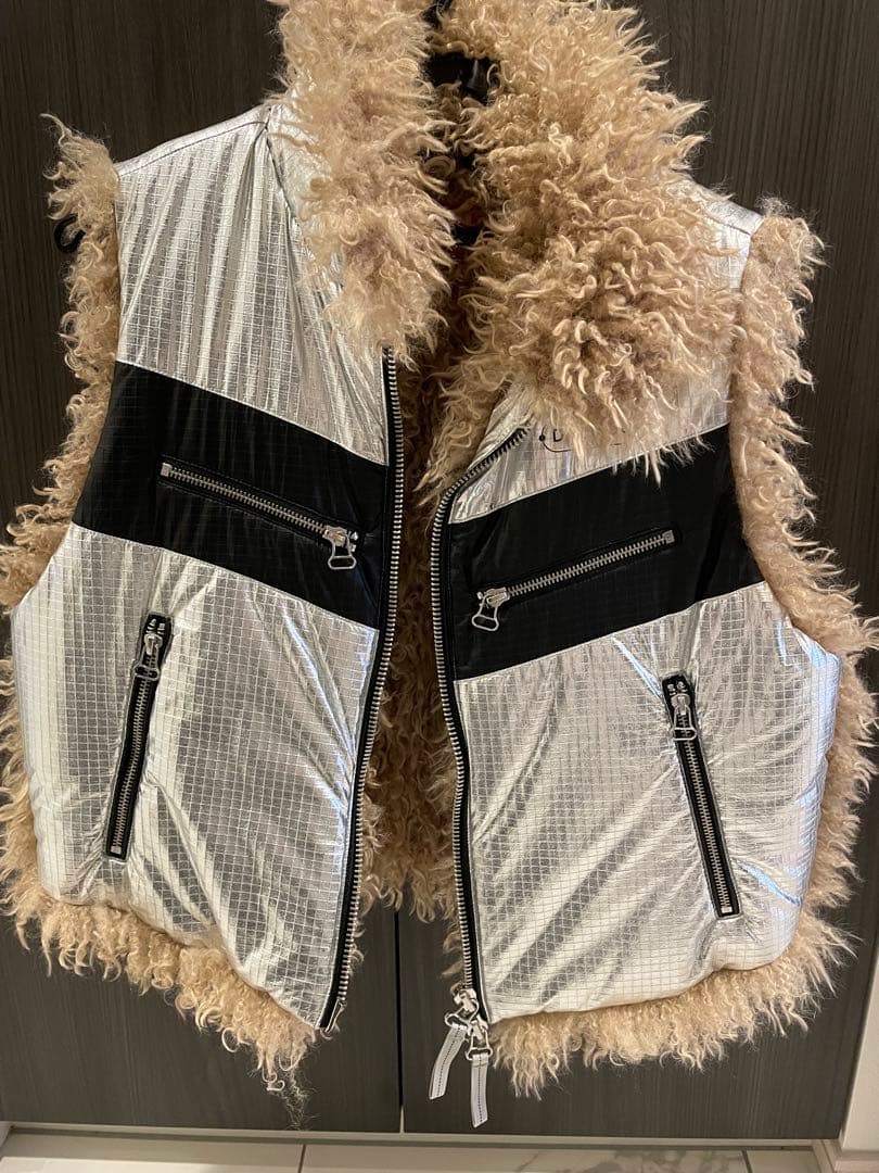 【美品】DIESEL W-EFIAジャケット シルバー