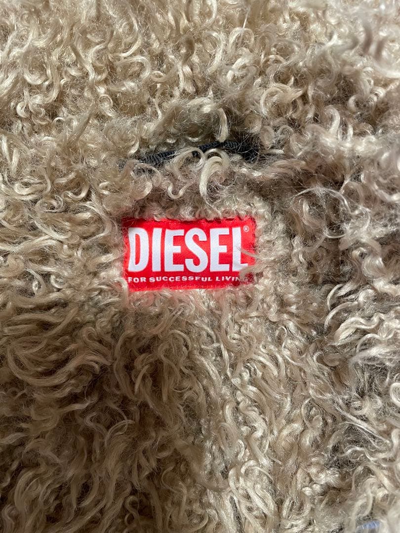 【美品】DIESEL W-EFIAジャケット シルバー