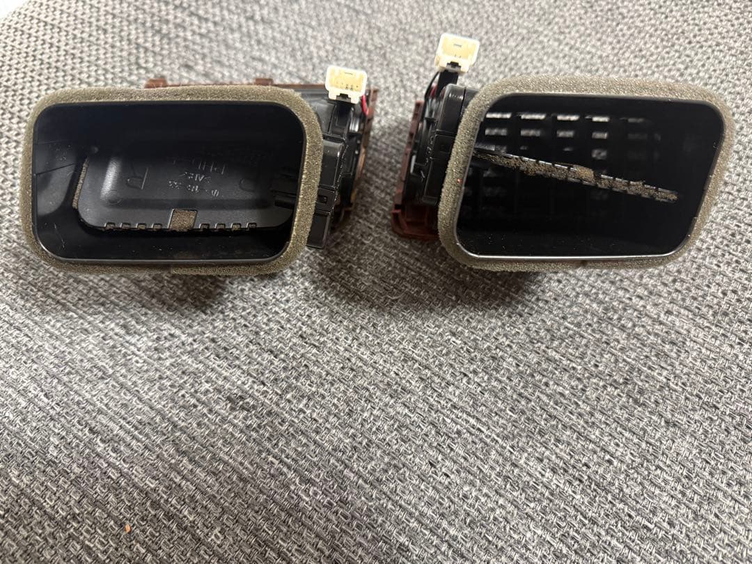 エアコン吹き出し口 ウッド調