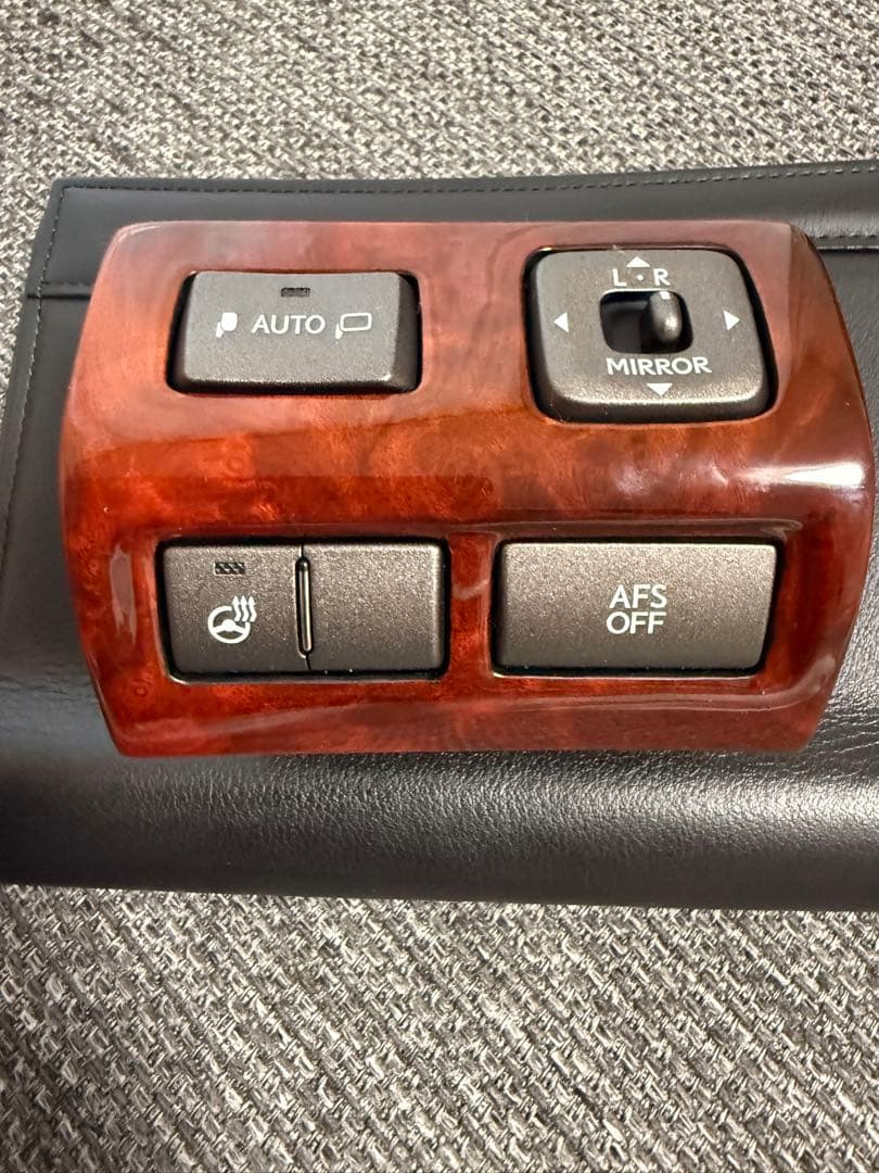 エアコン吹き出し口 ウッド調