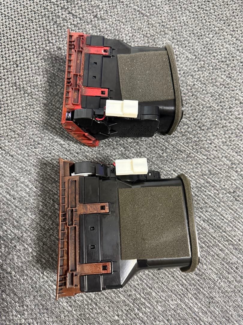 エアコン吹き出し口 ウッド調