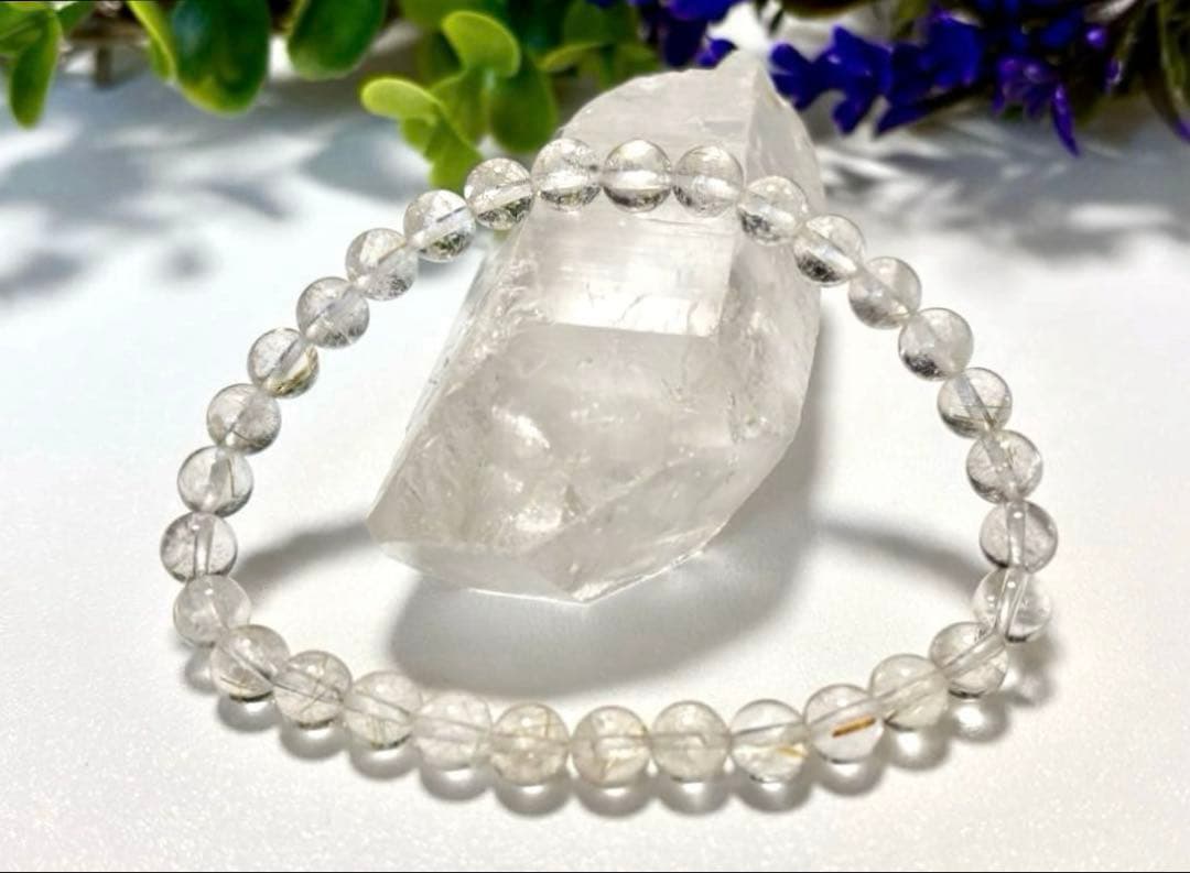 感謝特価　究極品質　超希少幻の銘石　幻の山梨乙女鉱山産ゴールドルチルクォーツ