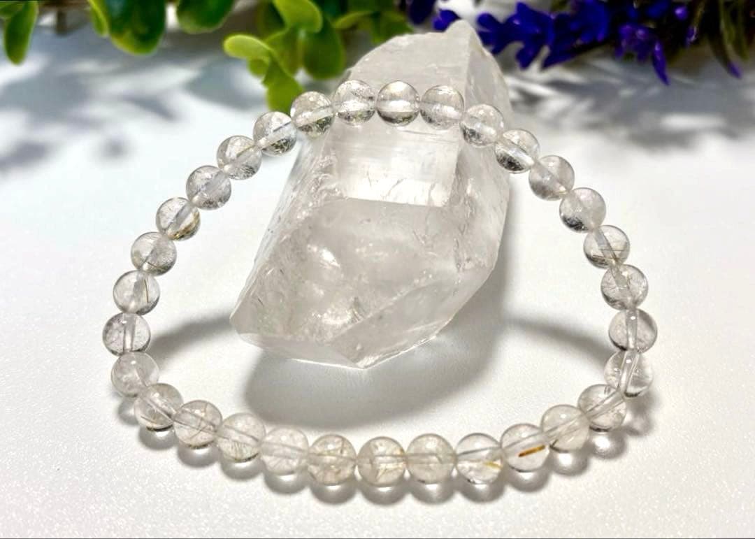 感謝特価　究極品質　超希少幻の銘石　幻の山梨乙女鉱山産ゴールドルチルクォーツ