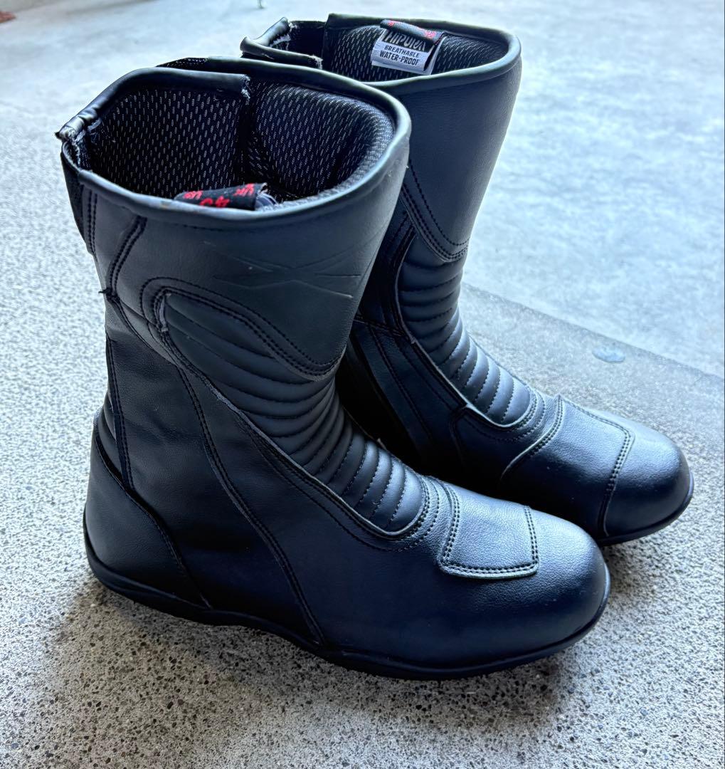 ライディングブーツ ブラック