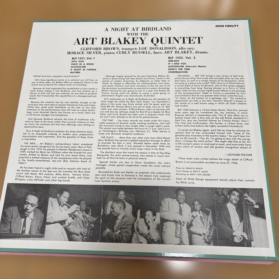 洋楽 ART BLAKEY A Night At Birdland Vol.2 LP