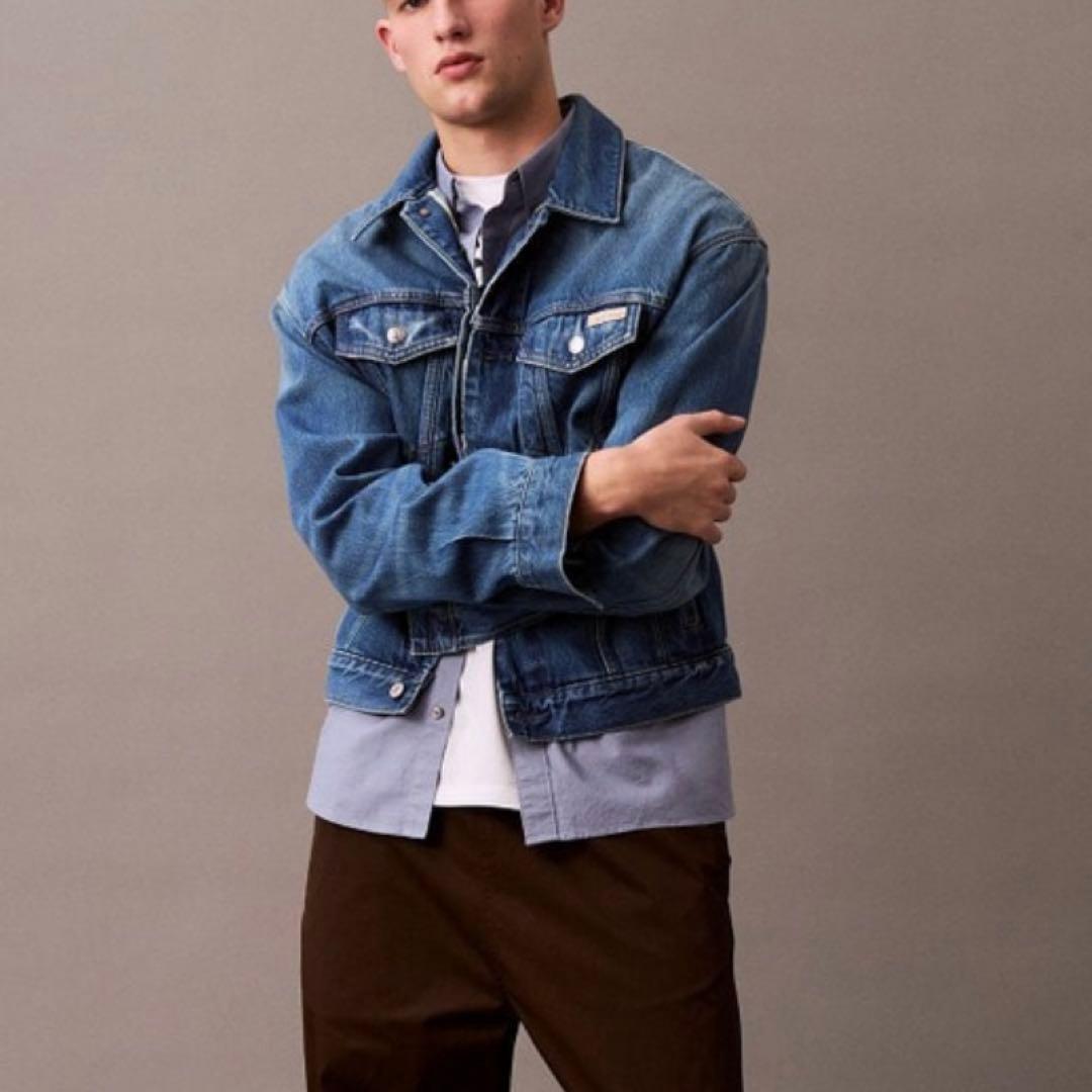 新品　  90s ウォッシュドデニムジャケット