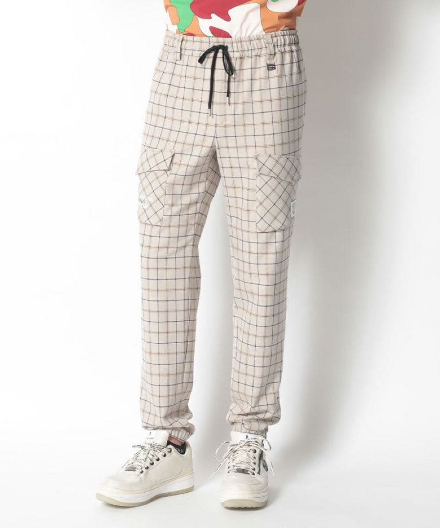 新品 ★ MARK&LONA イージーパンツ ジョガー マーク&ロナ ベージュ