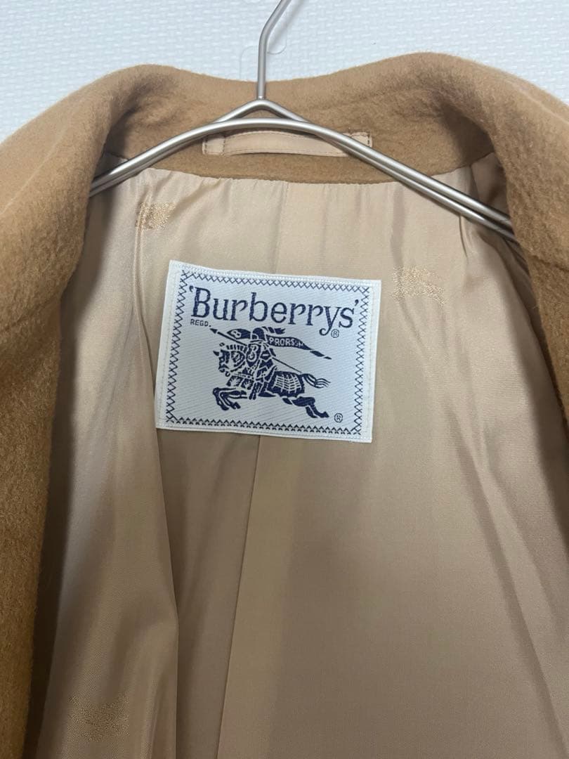 【美品】バーバリーズ カシミヤ100% チェスターコートBurberrys