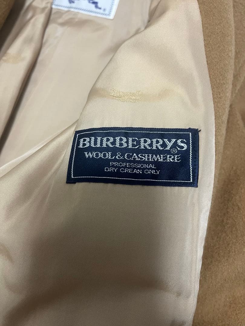 【美品】バーバリーズ カシミヤ100% チェスターコートBurberrys