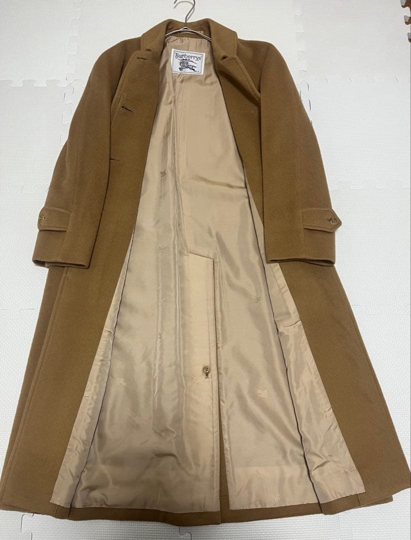【美品】バーバリーズ カシミヤ100% チェスターコートBurberrys