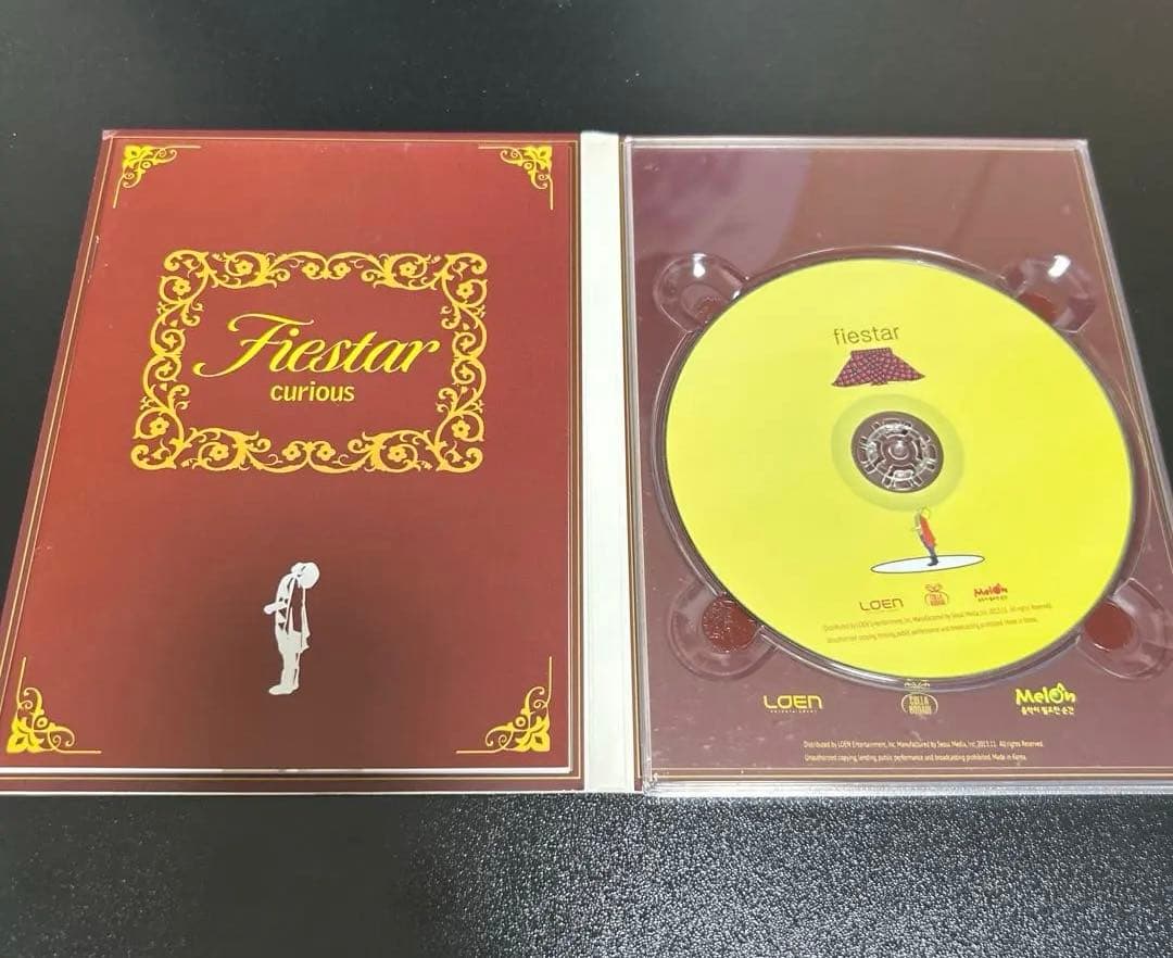 Fiestar 3rdシングル - Curious 韓国盤 CD
