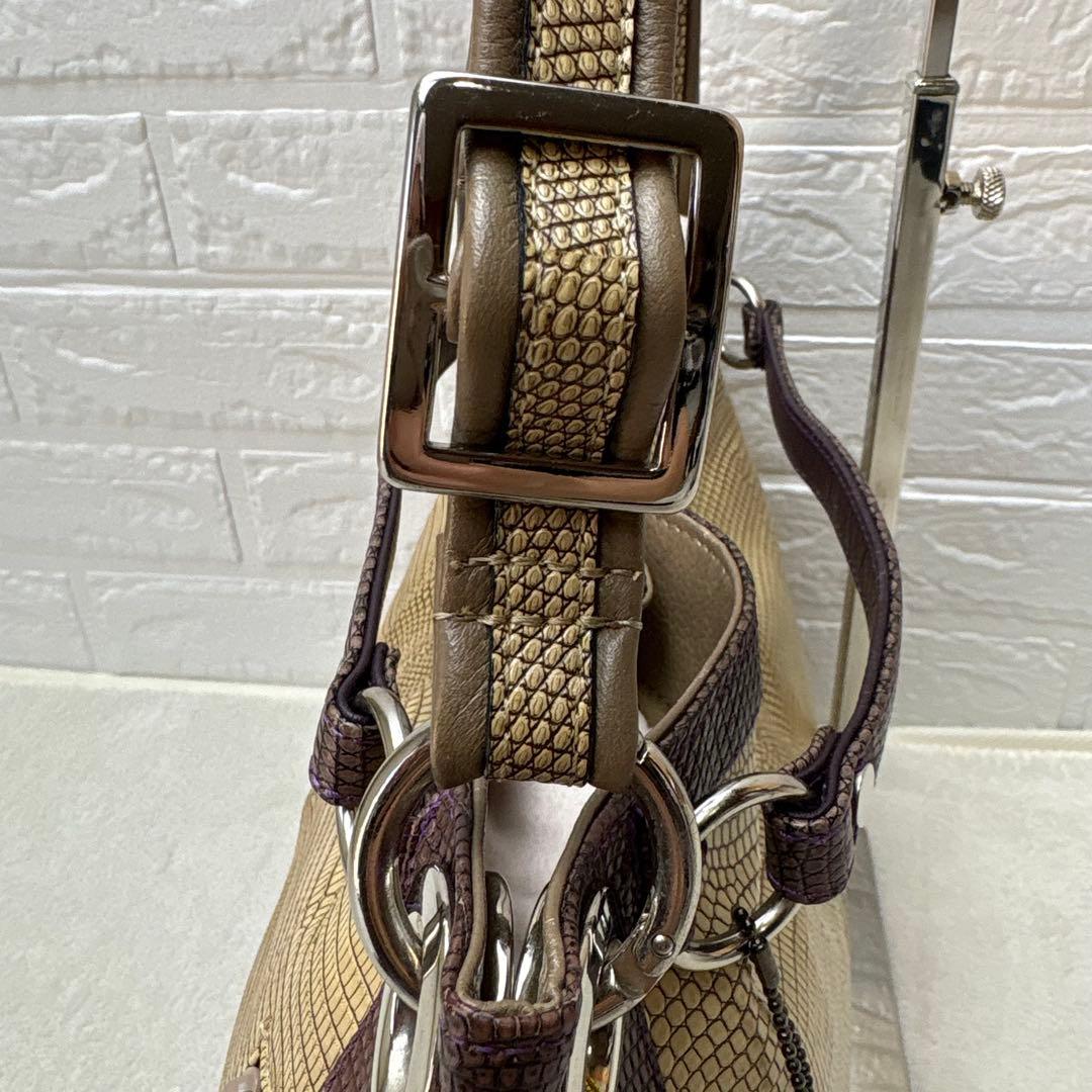 【未使用✨定価313,200円】JRA認定 リザード ショルダーバッグ トカゲ革