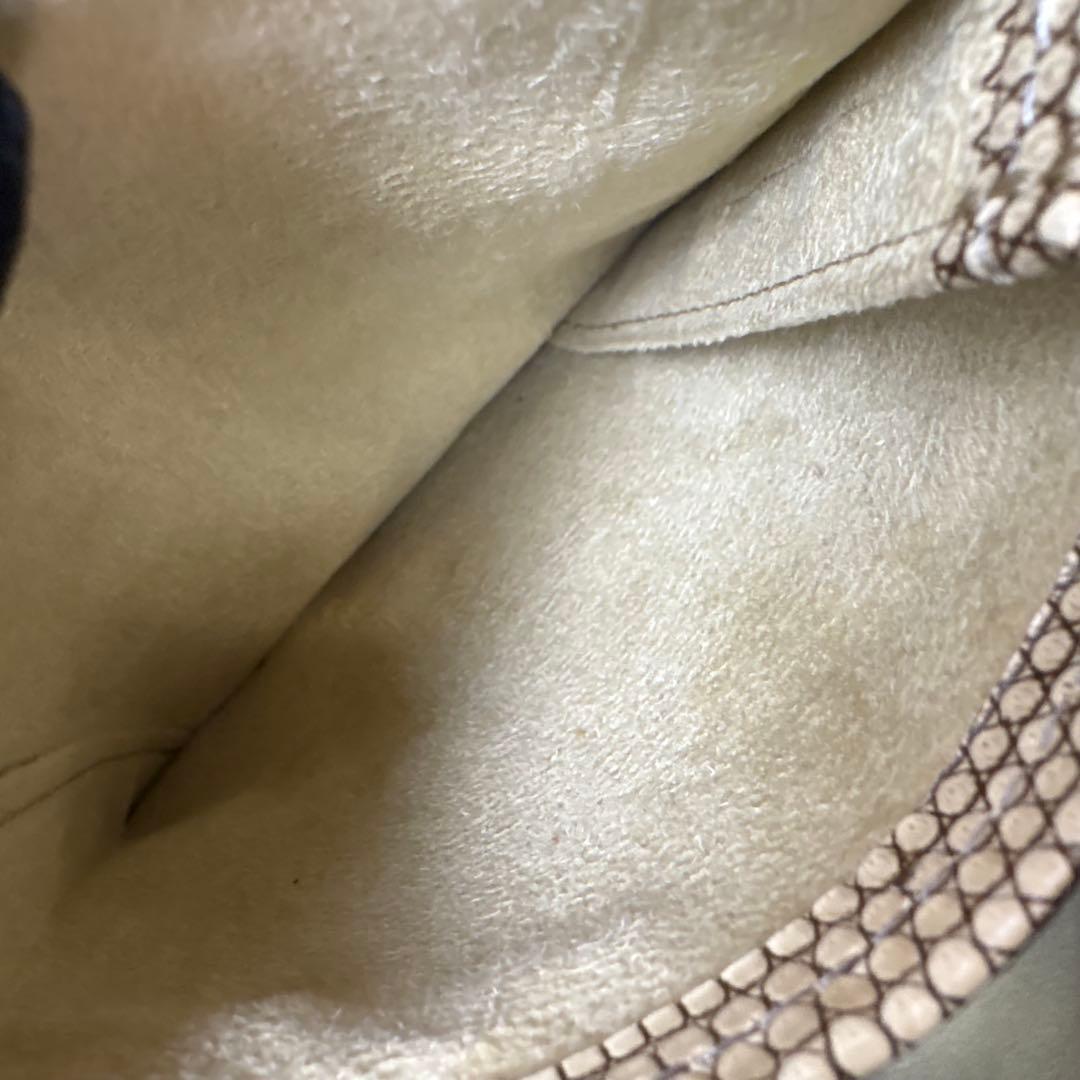 【未使用✨定価313,200円】JRA認定 リザード ショルダーバッグ トカゲ革